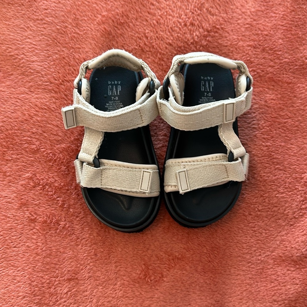 Baby Gap Khaki Sandals-Boys